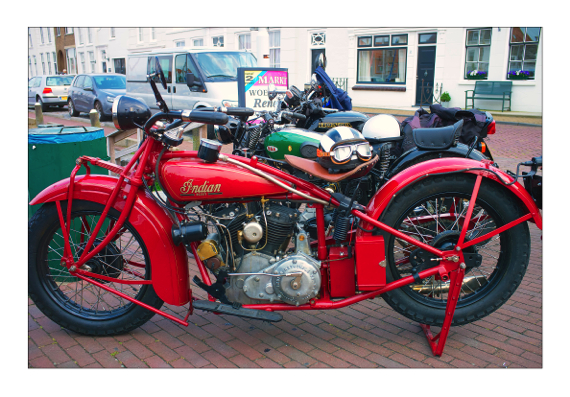 mit alten Motorräderrn 6
